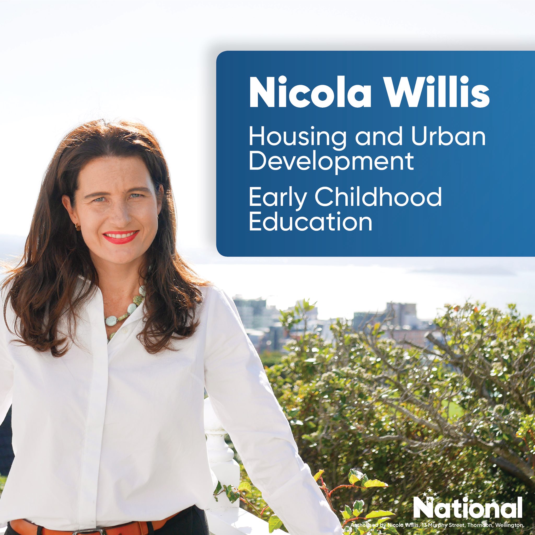 The National Party housing spokesperson, Nicola Willis, is our Keynote speaker