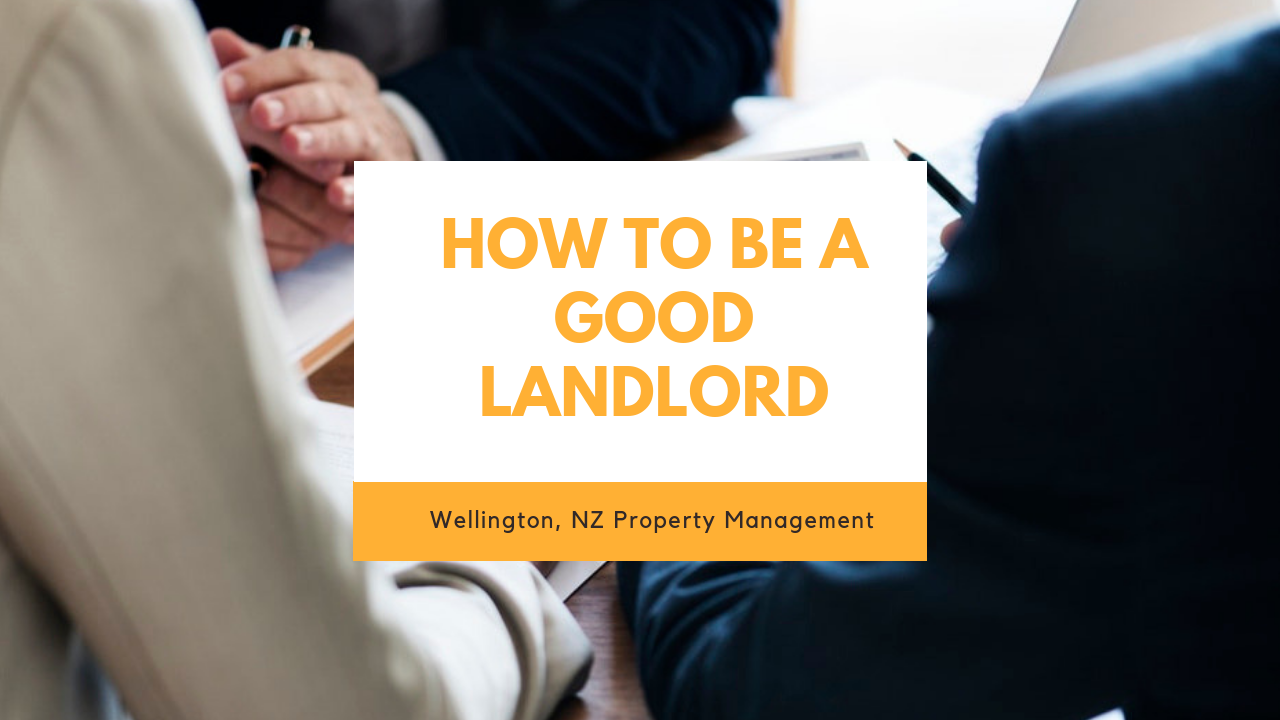 Be a great landlord